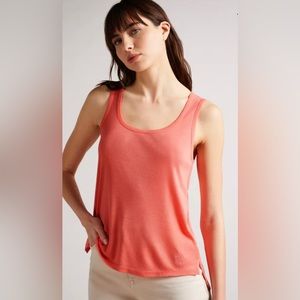 Ted Baker Easy Fit Coral Tank. NWT. Ted Size 3/US 8.